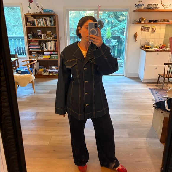 Ganni Denim Jacket - Picture 3 of 10